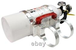 Axia Alloys Quick Release 2 lb. Fire Extinguisher with 2.0 Mount Bright Clear