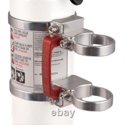 Axia Alloys Quick Release 2 lb. Fire Extinguisher with 2.0 Mount Bright Clear