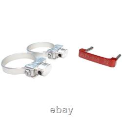 Axia Alloys Quick Release 2 lb. Fire Extinguisher with 2.0 Mount Bright Clear