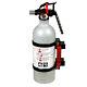 Axia Alloys Quick Release Fire Extinguisher Mount with 2lb Extinguisher Black