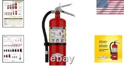 B402 ABC Fire Extinguisher 5 lb Wall-Mounted Safety Solution for All Fires