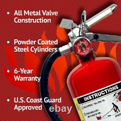 B500 ABC Fire Extinguisher 2A-10 BC Rated, 5 Lbs