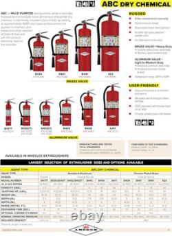B500 Fire Extinguisher, 5 Lb. ABC Dry Chemical