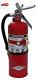 B500T ABC Dry Chemical Fire Extinguisher with Aluminum Valve and Vehicle