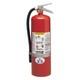 BADGER 10-MB-8H Fire Extinguisher, Steel, Red, ABC 36MA29
