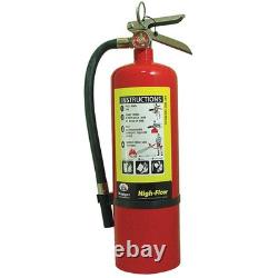 BADGER B10M-1-HF Fire Extinguisher, Steel, Red, ABC 20JK25