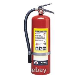 BADGER B10M Fire Extinguisher, Steel, Red, ABC 36MA18