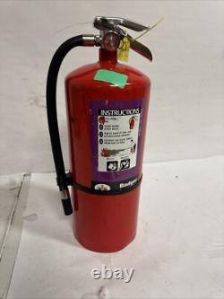 BADGER B20P-HF Fire Extinguisher, Steel, Red