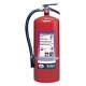 BADGER B5P Fire Extinguisher, Steel, Red, BC 20JK22