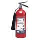 BADGER Fire Extinguisher, Aluminum, Red, BC 36MA35