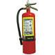 BADGER Fire Extinguisher, Steel, Red, ABC 20JK25