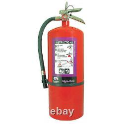 BADGER Fire Extinguisher, Steel, Red, BC 20JK28