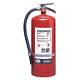 BADGER Fire Extinguisher, Steel, Red, BC 36MA34