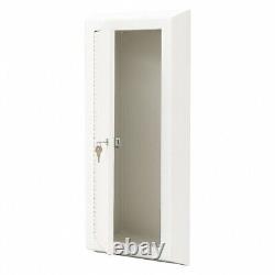 BESTCARE WH1724-FS-ANTL Fire Extinguisher Cabinet, Semi Recessed, 25 in Height