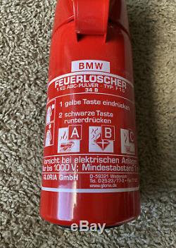 BMW 1 KG Gloria Fire Extinguisher ABC e28 e24 e36 e46 e39 e60 M5 M3 f10
