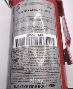 BRAND NEW Buckeye Fire Extinguisher 5 Lb. TYPE 1, CLASS 1 NEW With BOX & Paperwork