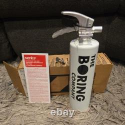 BRAND NEW The Boring Company Fire Extinguisher for Not-A-Flamethrower Elon Musk