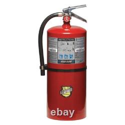 BUCKEYE 12350 Fire Extinguisher, Steel, Red, ABC 44YZ31