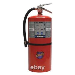 BUCKEYE 12650 Fire Extinguisher, Steel, Red, BC 44YZ32