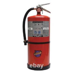 BUCKEYE 12651 Fire Extinguisher, Steel, Red, BC 44YZ36