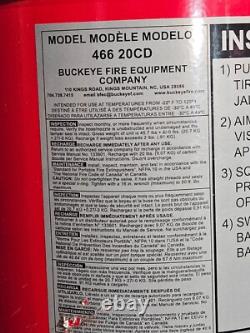 BUCKEYE 46600 Fire Extinguisher Aluminum 10BC 20LB 35WT17 (S1R4)
