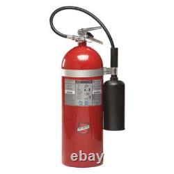 BUCKEYE 46600 Fire Extinguisher, Aluminum, Red, BC 35WT17