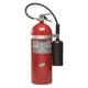 BUCKEYE 46600 Fire Extinguisher, Aluminum, Red, BC 35WT17