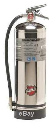 BUCKEYE 50000 Fire Extinguisher, 2A, Water, 2-1/2 gal, 25H