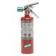 BUCKEYE 70258 Fire Extinguisher, Steel, Red, BC 35WT18