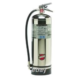 BUCKEYE FIRE EQUIPMENT 2.5Gal Water Fire Extinguisher 8ft Discharge, Rechargeable