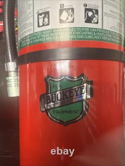 BUCKEYE FIRE EQUIPMENT 71100 FIRE EXTINGUISHER 1A10BC 11 SA HALOTRON I 11 Lb