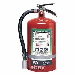 Badger 11Hb Fire Extinguisher, 1A10BC, Halotron, 11 Lb