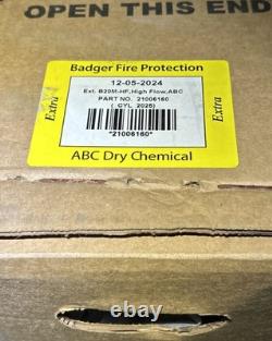 Badger 21006160 Extra-High Flow 20 lb ABC Fire Extinguisher with Wall Hook