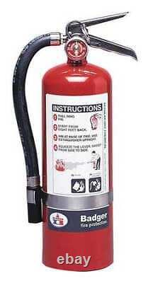 Badger B5bc Fire Extinguisher, 40BC, Dry Chemical, 5.5 Lb