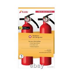Basic Use Fire Extinguisher Easy Mount Bracket Strap Dry Chemical One-Time 2Pack