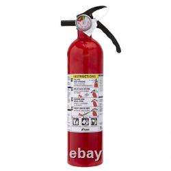 Basic Use Fire Extinguisher Easy Mount Bracket Strap Dry Chemical One-Time 2Pack