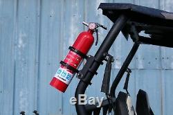 Billet Fire Extinguisher Mount 2tube, hardcore, can am, rzr, polaris, jeep, rhino, utv