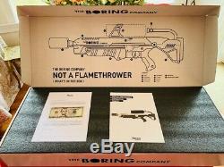 Boring Company Brand New unused Not A Flamethrower with Fire Extinguisher