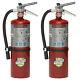 Buckeye 10914, 5lb ABC Dry Chemical Extinguisher, Aluminum Valve, Bracket, 2 PK