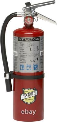 Buckeye 10914 ABC Multipurpose Dry Chemical Hand Held Fire Extinguisher with Al