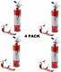 Buckeye 13315 (4 Pack) 2.5 lb Fire Extinguisher ABC Dry Chemical Rechargeable with