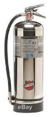 Buckeye, 2.5 Gallon, Water Fire Extinguisher, Refillable, Schrader Valve