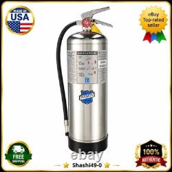 Buckeye 50000 2.5 Gallon 2-A Water Fire Extinguisher Stainless Steel 100 PSI-