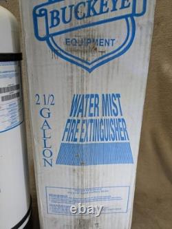 Buckeye 51000 Fire Extinguisher 2AC Water Mist 2.5 Lb