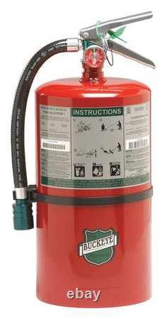 Buckeye 71550 Fire Extinguisher, 2A10BC, Halotron, 15.5 Lb