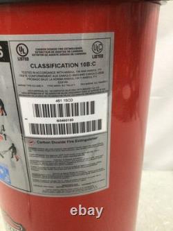 Buckeye Fire Equipment 46100 Fire Extinguisher, 15 Lb Capacity, Class Bc, Ul