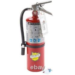 Buckeye Fire Extinguisher 5 Lb ABC Rechargeable Tagged UL Rating 3A-40BC Red