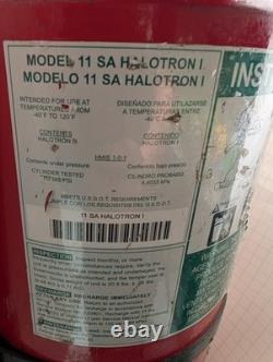 Buckeye Halotron I Fire Extinguisher 11 lbs Model 11 SA Clean Agent