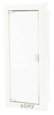 Buena 7122-A-18-Vb Fire Extinguisher Cabinet, Semi Recessed, 26 3/4 In Height