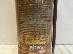 Buffalo Fire Extinguisher New York Central Copper